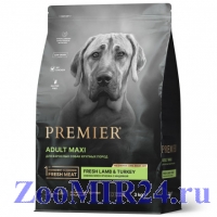 Premier Dog Turkey ADULT Maxi из свежего мяса индейки для собак крупных пород