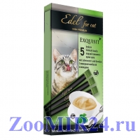 Edel Cat крем-суп с Ливерная колбаса с овощами, 15гр (1 штука)