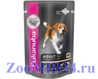 EUK Dog для собак с Ягненком в соусе, 100г (пауч)