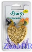 FIORY био-камень в форме сердце для птиц Лаванда,100 г