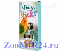 FIORY палочки для средних попугаев с фруктами 2х60 г