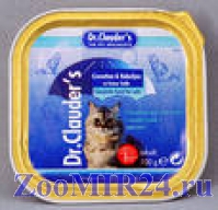 Доктор Клаудер конс 100г креветка/треска паштет