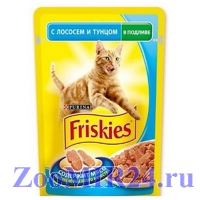 Friskies (Фрискис) лосось в подливе 100 гр.