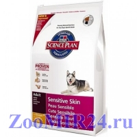 Hill's Science Plan Sensitive Skin чувствительной кожей