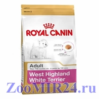 Royal Canin (Роял Канин) West Highland White Terrier Adult для собак породы Вест хайленд уайт терьер