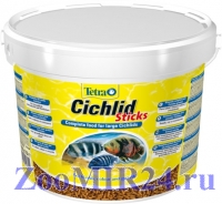 TETRA Cichlid sticks 10л палочки, д/цихлид и крупных декоративных рыб
