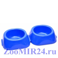 Миска Сибирская кошка, двойная 2*230ml