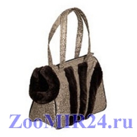 Сумка-переноска Зооник меховая, 32*19*25см