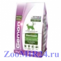 Gemon Cat Sterilised корм для стерилизованных кошек с индейкой