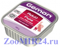 Gemon Dog для собак паштет Говядина, 150 г