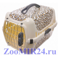 Переноска Trendy Safari с металлической дверцей, 31х51х34 см, для авиаперевозок
