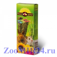 Палочки ВЕРНЫЕ ДРУЗЬЯ д/грызунов С ЛЮЦЕРНОЙ И ОДУВАНЧИКОМ, 150гр