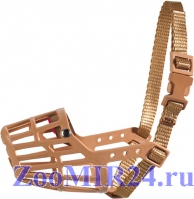 Hunter намордник для собак пластиковый размер 3 (5-7 см)/24 см, макс 47 см, колли