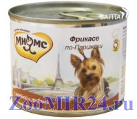 Мнямс консервы для собак Фрикасе по-Парижски (индейка c пряностями) 200 г