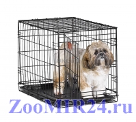 Midwest iCrate клетка 61х38х48 см черная 1 дверь