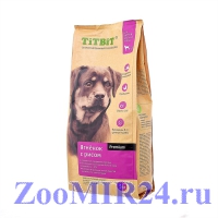 TiTBiT для щенков крупных пород Ягненок с рисом