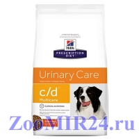 Hills Prescription Diet Canine c/d Urinary Care , для собак при МКБ