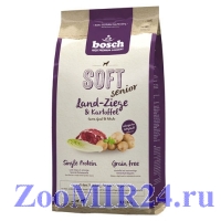 Bosch SOFT SENIOR с козлятиной и картофелем для пожилых собак с чувствит. пищеварением и пищевой непереносимости