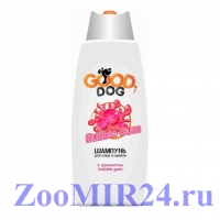 Шампунь Good Dog (Гуд Дог) для собак с ароматом BUBBLE GUM, 250мл