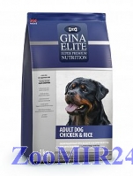 Gina Elite ADULT DOG CHICKEN & RICE для взрослых собак с Цыпленком