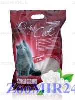 Lucky Cat (Лаки Кэт) Жасмин с активированным углем (комкующийся), 5л.