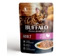 Mr. Buffalo для взрослых кошек чувствительное пищеварение Индейка в соусе, 85г (пауч)
