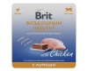 Brit Premium воздушный паштет для кастрированных кошек Курица 100г, (ламистер)