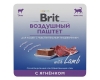 Brit Premium воздушный паштет для взрослых кошек Ягненок 100г, (ламистер)