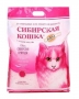 Сибирская кошка Элитный силикагель 8л, для привередливых (розовый)
