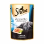 Sheba Appetito Ломтики в желе с тунцом и лососем, 85г (пауч)