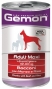 Gemon Dog Maxi для собак крупных пород кусочки Говядины с рисом,1250 гр.