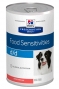 Hills Prescription Diet Canine d/d Лосось,для собак с пищевой аллергией, конс. 370гр